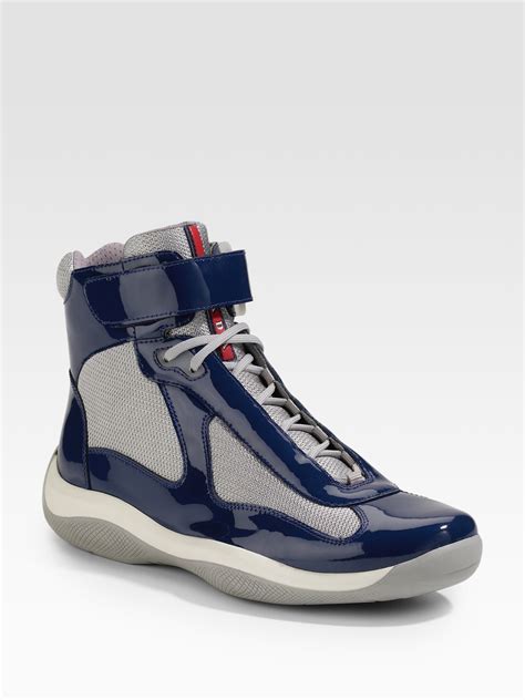 prada women's shoes high|prada high top sneakers sale.